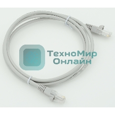 Кабель Patch cord 1.5м литой 5E
