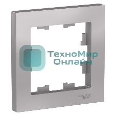 Рамка 1-м AtlasDesign алюм. SchE ATN000301