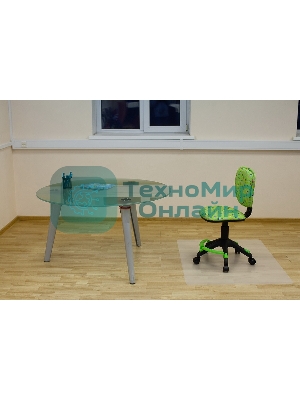 Коврик напольный Бюрократ 1019202 прямоугольный для паркета/ламината вспененный PP 120х90 см