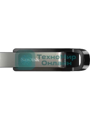 Флешка USB 256Gb SanDisk CZ810 Extreme GO, USB 3.2, черный