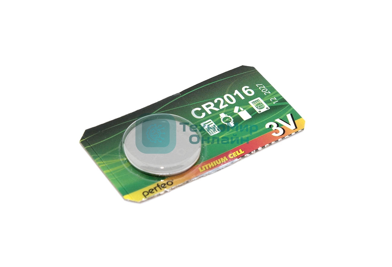 Батарейка Perfeo CR2016
