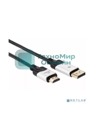 Кабель-переходник VCOM CG608M-1.8M DisplayPort M-> HDMI M 4K@60Hz 1,5 м VCOM (CG608M-1.8M)