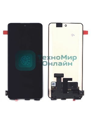 Дисплей для Realme 11 Pro 5G (RMX3771), 11 Pro Plus 5G (RMX3741) в сборе с тачскрином черный