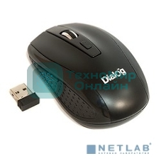 Мышь беспроводная Dialog Pointer MROP-01U черный, 1600 dpi, радиоканал, USB, кнопки - 6
