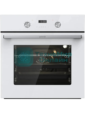 Духовой шкаф электрический встраиваемый Gorenje BO6737E03NWG белый