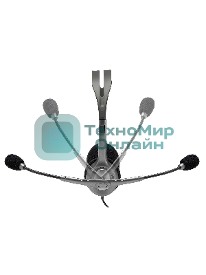 Гарнитура проводная Logitech Headset H111 Stereo grey (981-000594/981-000593/981-000588)