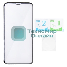 Защитное стекло для экрана Digma для Apple iPhone X/XS/11 Pro 3D 1шт. (DGG3AP11PA)