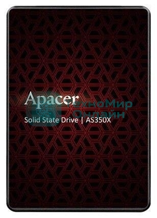 Накопитель SSD Apacer AS350X, 256Gb, 2.5