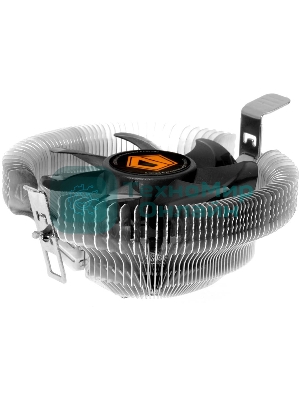 Кулер Cooler ID-Cooling DK-01S серебристый/черный 80мм алюминий 2200rpm 24db 3-pin 65W