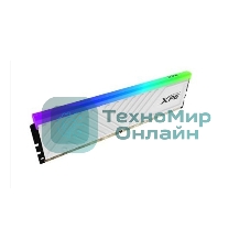 Оперативная память XPG Spectrix D35G RGB, DDR4, 16GB, 3200MHz, CL16, UDIMM, с радиатором, RGB, белый