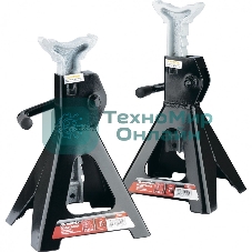 Подставки Matrix под автомобиль регулируемые, 6 т, h подъема 400-605 мм, 2 шт.