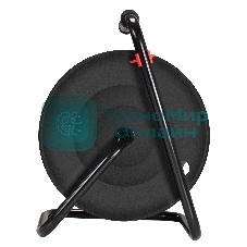 Удлинитель на катушке ExeGate industrial ECS-10-2-50 (4 евророзетки, IP20, 50 м, защита от детей, защита от перегрузки, 2х1,0 мм2, 10А/2.3 кВт)