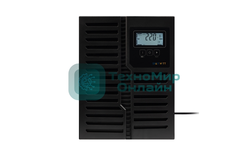 Источник бесперебойного питания SMARTWATT Онлайн, 2000/1800 ВА/Вт, напольный, LCD дисплей, Shuko CEE7/4 - 2 шт.