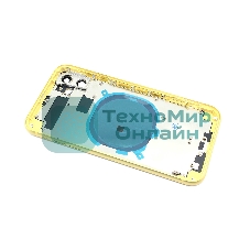 Задняя крышка (корпус) в сборе с рамкой для Apple iPhone 11 желтый