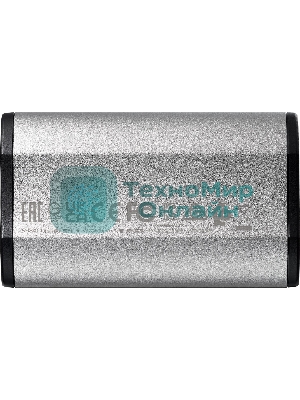 Внешний SSD ADATA SD810, 500 Gb, USB 3.2 Gen 2x2 Type-C, R/W 2000/2000, серебристый