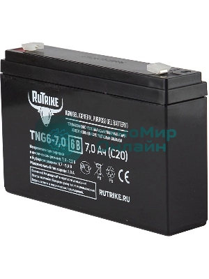 Батарея для ИБП Rutrike TNG6-7,0 6В 7Ач
