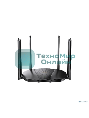 Двухдиапазонный гигабитный Wi-Fi роутер Tenda TX3000 Pro AХ3000, до 574 Мбит/с на 2,4 ГГц + до 2402 Мбит/с на 5 ГГц