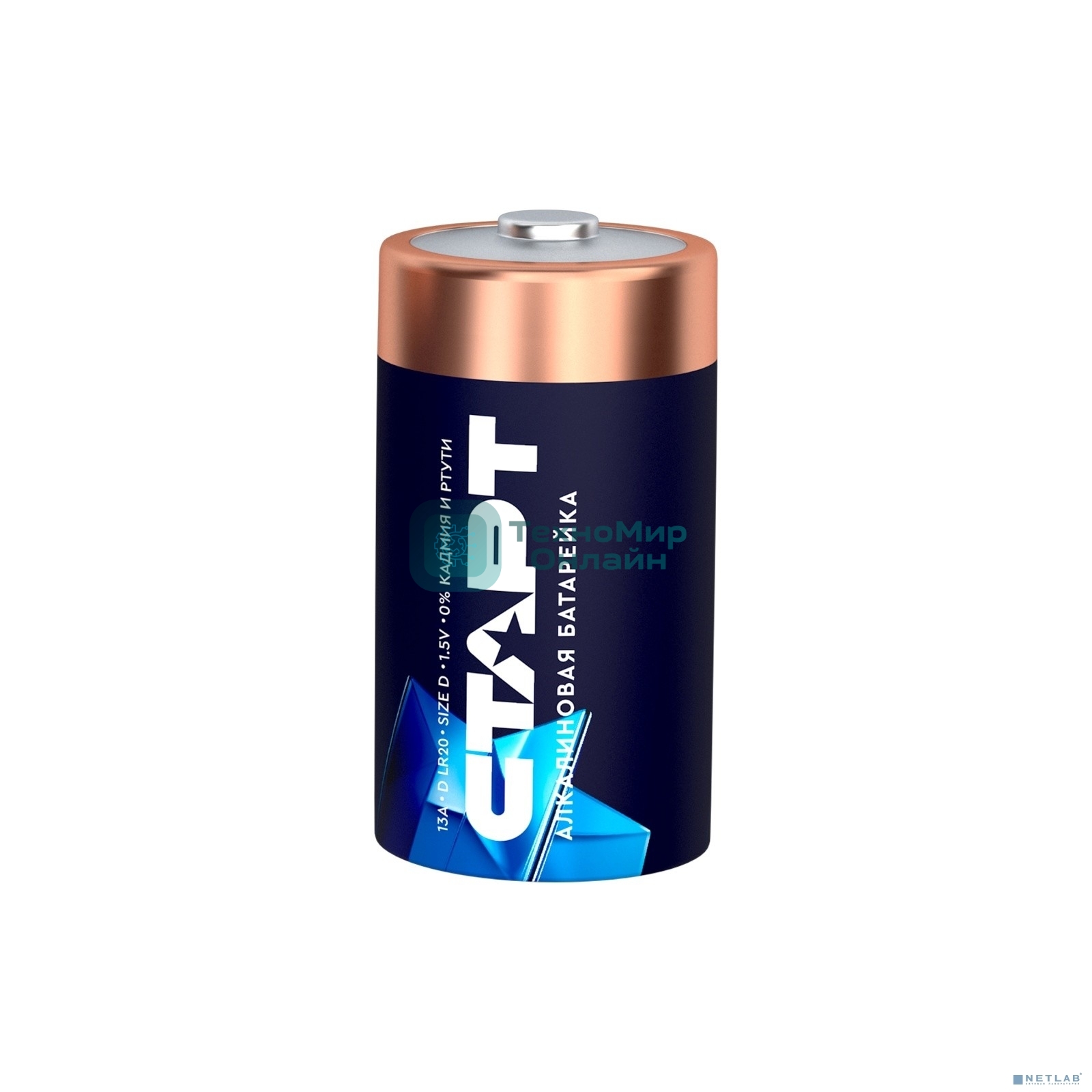 Батарейки СТАРТ LR20-BL2 20/160 (2 шт. в уп-ке)