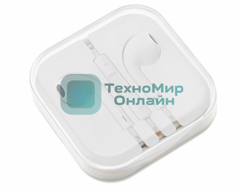 Проводные наушники Rexant (18-0150) белый, вкладыши, разъем Jack 3.5 мм