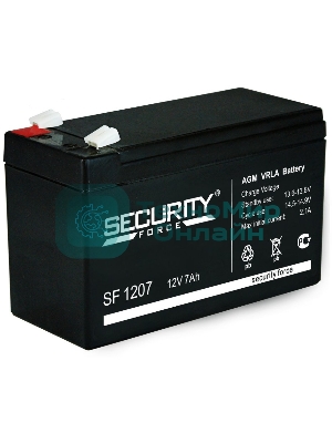 Батарея для ИБП Delta Security Force SF 1207 (12V 7Ah)