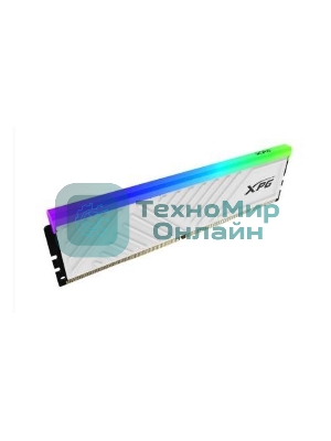 Оперативная память XPG Spectrix D35G RGB, DDR4, 8GB (1x8GB), 3200MHz, CL16, DIMM, с радиатором, белый, RGB