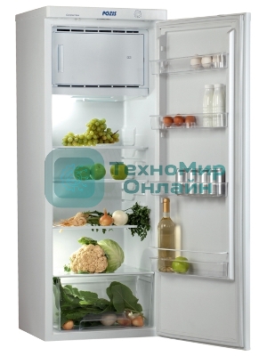Холодильник Pozis RS-416 белый глянц. однокамерный 186/22 л морозилка сверху