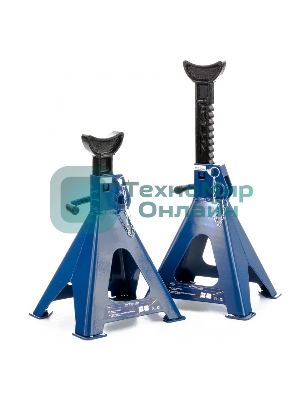 Подставки под автомобиль регулируемые Stels 6 т, h подъема 385-600 мм, 2 шт.