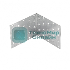 Крепежный уголок равносторонний Сибртех, KUR 100x100x80 мм