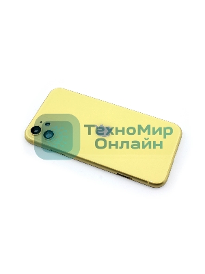 Задняя крышка (корпус) в сборе с рамкой для Apple iPhone 11 желтый