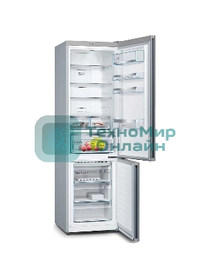 Холодильник Bosch KGN39LB30U черный двухкамерный 290/110л морозилка снизу, No Frost