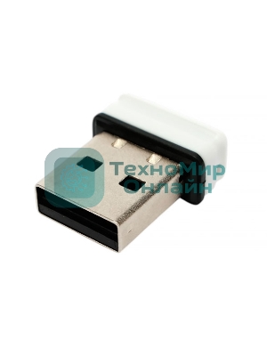 Флешка USB Gembird GFL-2.0-32mini, 32Gb, USB 2.0, R/W 30/15, белый