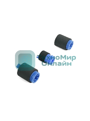 Комплект роликов подачи бумаги из лотка 2.3.4 NVPrint для HP Color LaserJet 5500, Color LaserJet 5550 Roller Kit (совмест) (2шт- RF5-3338-000 Feed/Separation Roller, 1шт- RF5-3340-000 Pickup Roller, Tray 2/3/4RY7-5097)
