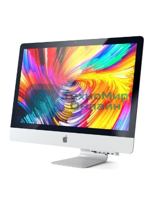 USB-концентратор Satechi Aluminum Type-C Clamp Hub Pro для new 2017 iMac и iMac Pro. Интерфейс USB-C. 3 разъема USB 3.0, 1 разъем USB-C, слоты для карты памяти SD, Micro SD, серебряный.