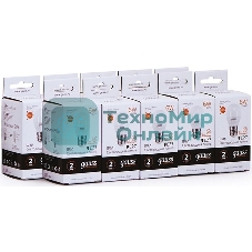 Лампа светодиодная Gauss Elementary 6Вт цок.:E27 шар 220B 3000K св.свеч.бел.теп. (упак.:10шт) (53216)