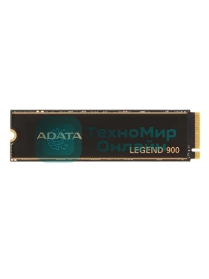 Накопитель SSD ADATA LEGEND 900, 512Gb, PCIe 4.0 x4, M.2 2280, NVMe, R/W 6200/2300, с радиатором