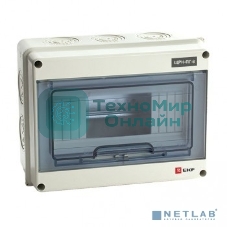 Щит распред. EKF Pb65-n-pg-8 навесной ЩРН-ПГ- 8 (147х203х89) IP65 EKF PROxima