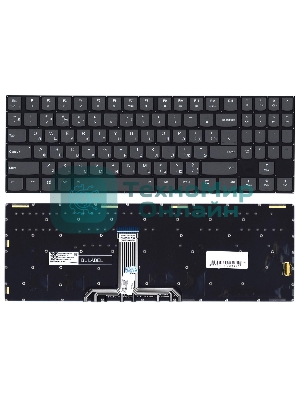 Клавиатура для ноутбука Lenovo Legion Y740-15 черная с подсветкой