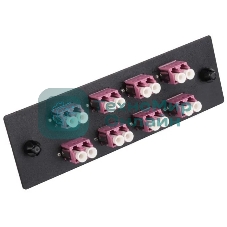 Панель Lanmaster LAN-APM-8X2LC/OM4 1U 8xLC дупл. 50/125 OM4 (упак.:1шт)
