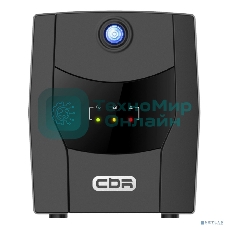 Источник бесперебойного питания CBR QTM-1500T-4F-LCUC Line Interactive 1500VA/900W 9Ah12V 4 x Shuko, HID-USB, RJ45/11