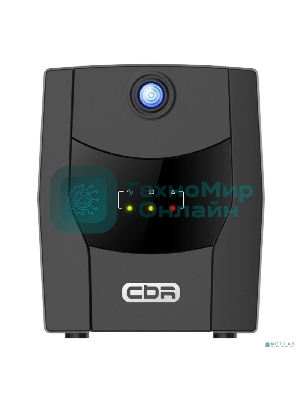 Источник бесперебойного питания CBR QTM-1500T-4F-LCUC Line Interactive 1500VA/900W 9Ah12V 4 x Shuko, HID-USB, RJ45/11