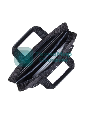 Сумка для ноутбука ExeGate EX264611RUS Office F1596 Black, черная, полиэстер, для ноутбуков до 15.6