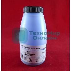 Тонер HP CLJ 1600/2600 Cyan, химический (фл. 80г) B&W Premium (Mitsubishi) фас. России