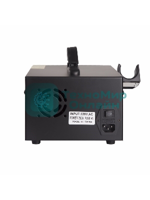 Паяльная станция Rexant, 2 в 1: паяльник+термофен, с ЖК дисплеем, 100-480 °С