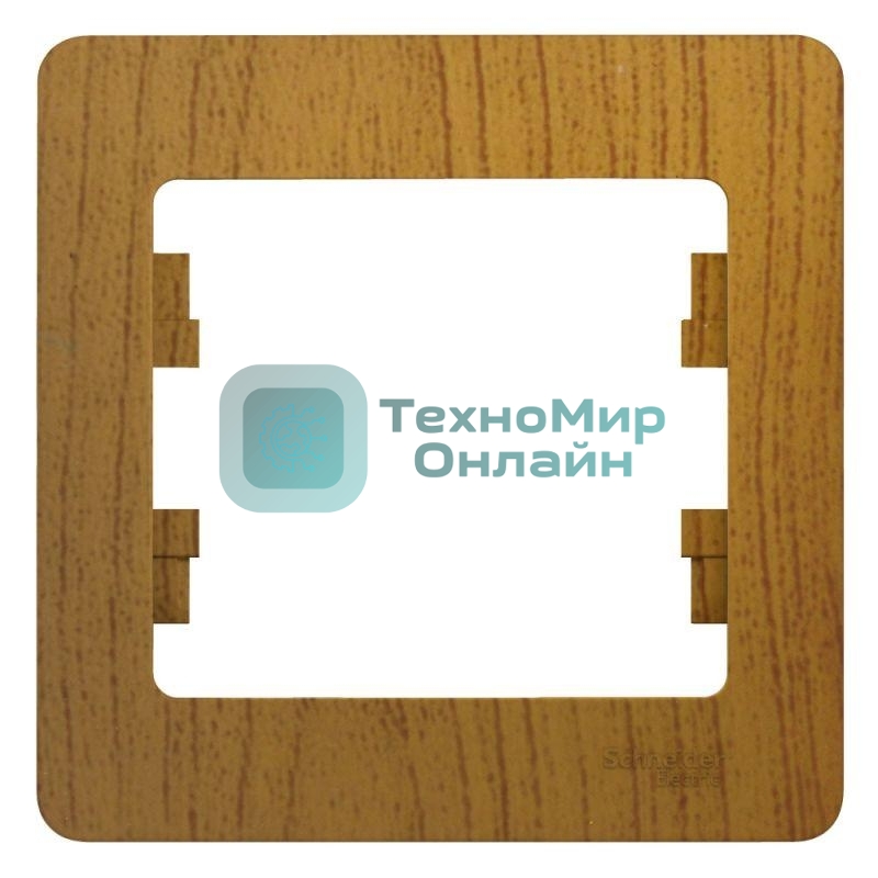 Рамка 1-м Glossa дер. дуб SchE GSL000501