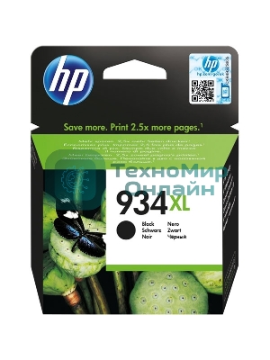 Картридж струйный HP 934XL (C2P23AE) черный для HP Officejet Pro 6830 e-All-in-One