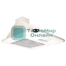 Вытяжка каминная Elikor Сатурн 50П-180-В1Л белый/хром, 50 см, 180 куб. м/ч, 48 дБ