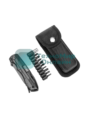 Мультитул Kranz KR-12-4944-2 11 в 1, 154 мм