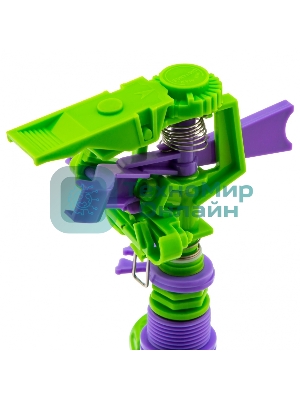 Разбрызгиватель пластиковый Palisad импульсный, с регулировкой угла горизонт. распыления до 26 м