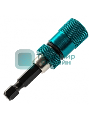 Адаптер для бит Gross с ограничителем и двойным магнитом, 1/4