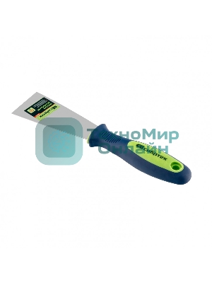 Шпательная лопатка из нержавеющей стали, 50 мм, 2-комп. ручка Сибртех